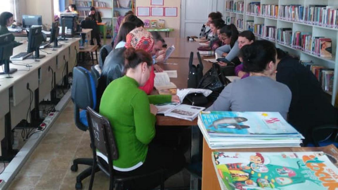 Fatih İlkokulu Velileri Kütüphanede Buluşuyor Projemiz